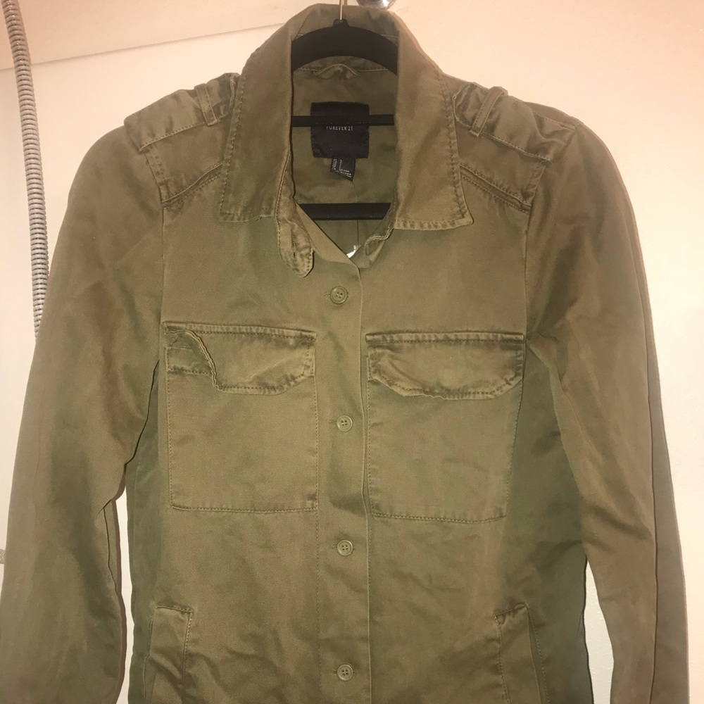 Forever 21 Military Style Jacket